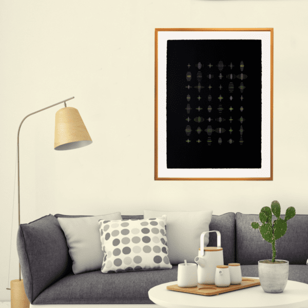 Algoritmia II (76x56cm). Serie limitada 10 unidades