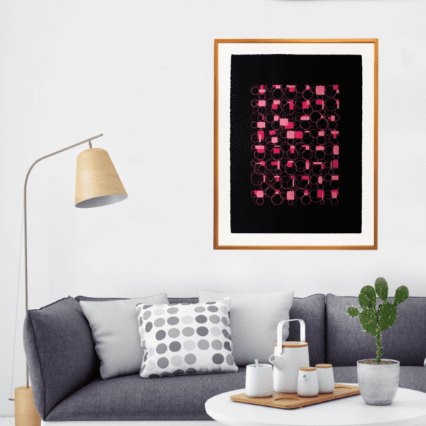 Algoritmia III (76x56cm). Serie limitada 10 unidades